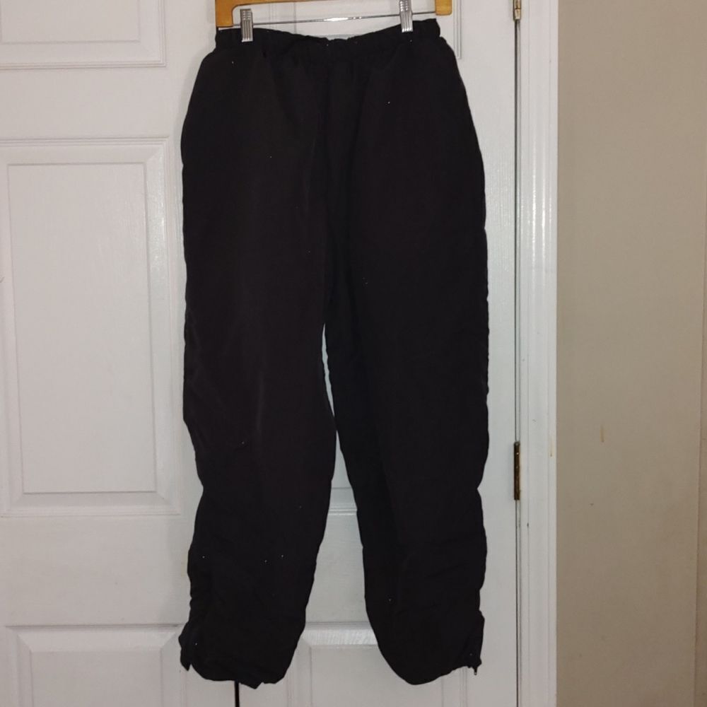 Authentic Military Issued Black physical fitness workout training pants Sz M